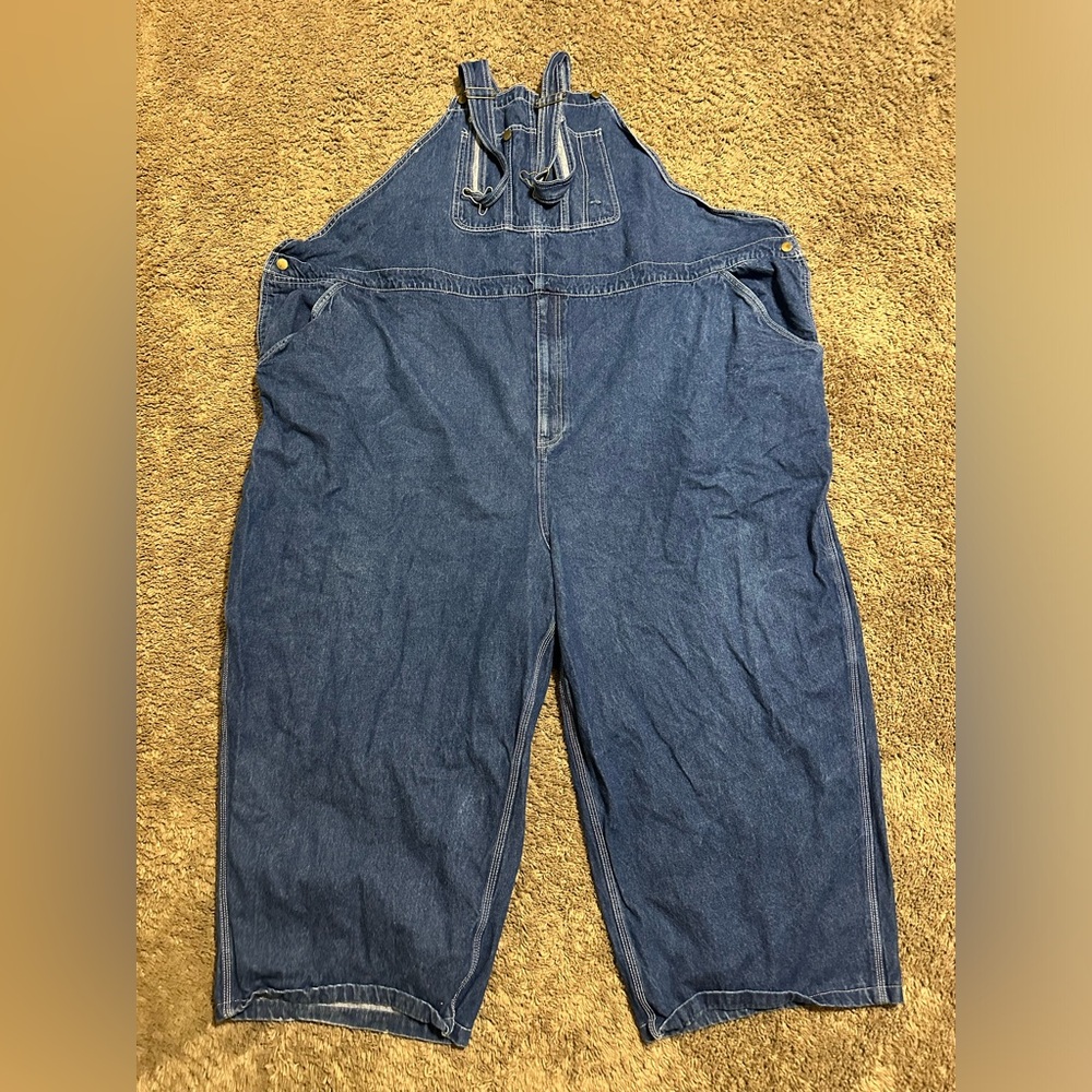Vintage Big & Tall King Size “big boy” overalls 00s size 68x38